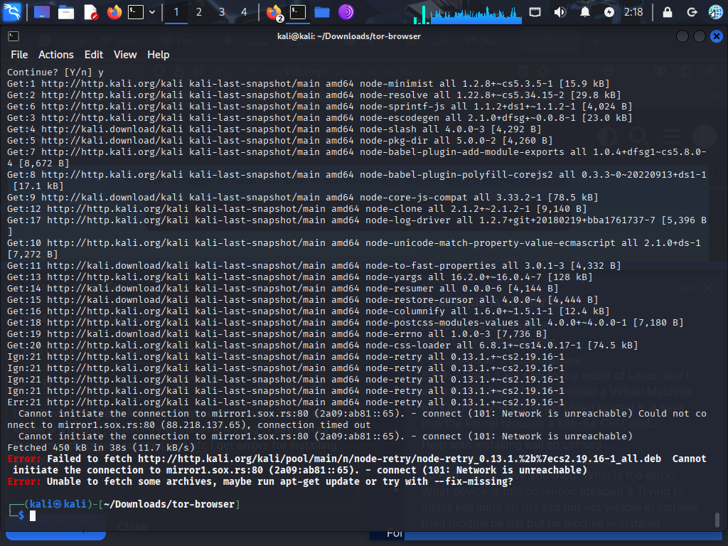 I need help kali sources list kali linux troubleshooting kali linux